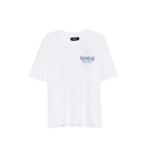 Nahmias White T-Shirts & Vests - T-Shirts Men
